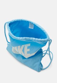 Nike Sportswear HERITAGE DRAWSTRING UNISEX - Mochila - aquarius blue/sail