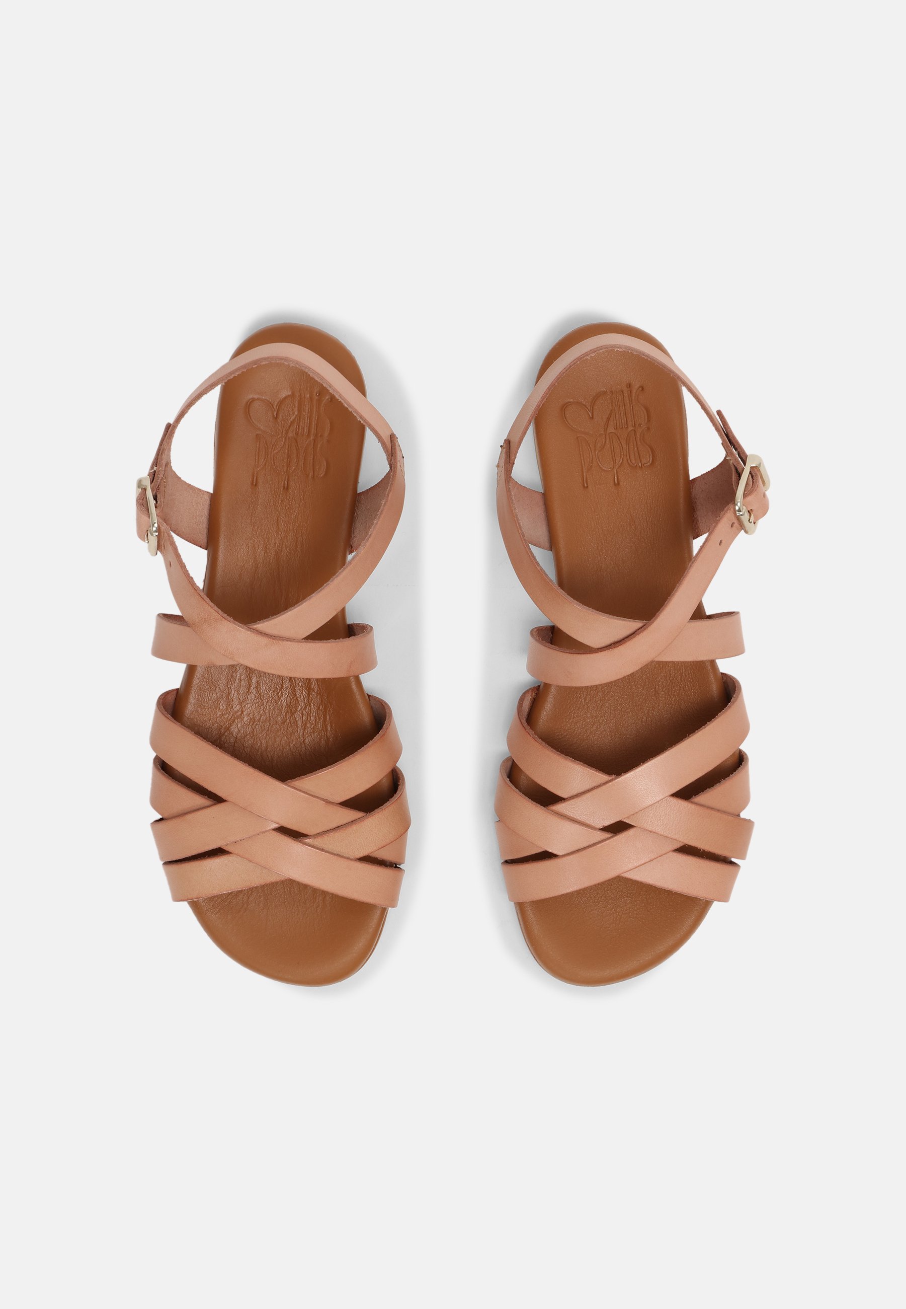 Mis Pepas Sandalias - rosa palo vaqueta/rosa - Zalando.es
