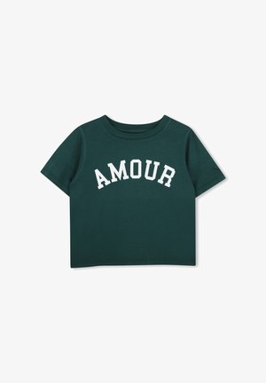 Zadig & Voltaire, SHORT SLEEVES TEE-SHIRT - T-shirt imprimé - rain forest