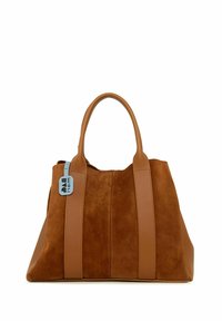 Bagmori LEATHER SHOULDER BAG - Rokassoma - camel