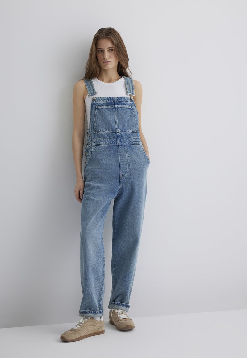 Mavi - WILLOW - Dungarees - lt blue denim, Enlarge
