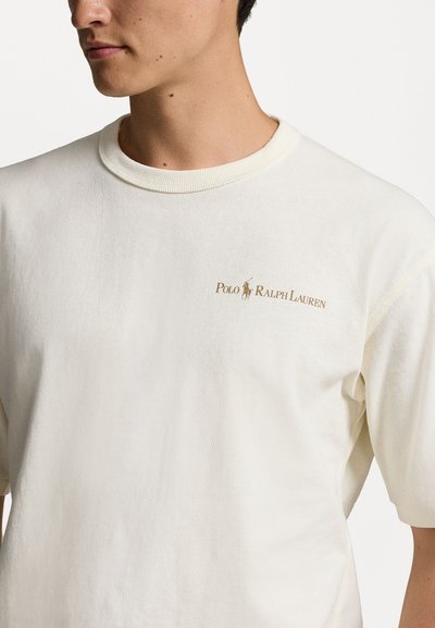 Polo Ralph Lauren RELAXED FIT LOGO JERSEY T-SHIRT - T-shirts - clubhouse cream