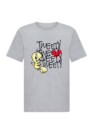 LOONEY TUNES - TWEETY LOVE HEART - Print T-shirt - heather grey