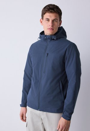 Next, REGULAR FIT - SHOWER RESISTANT ANORAK - Vodotesná bunda - blue