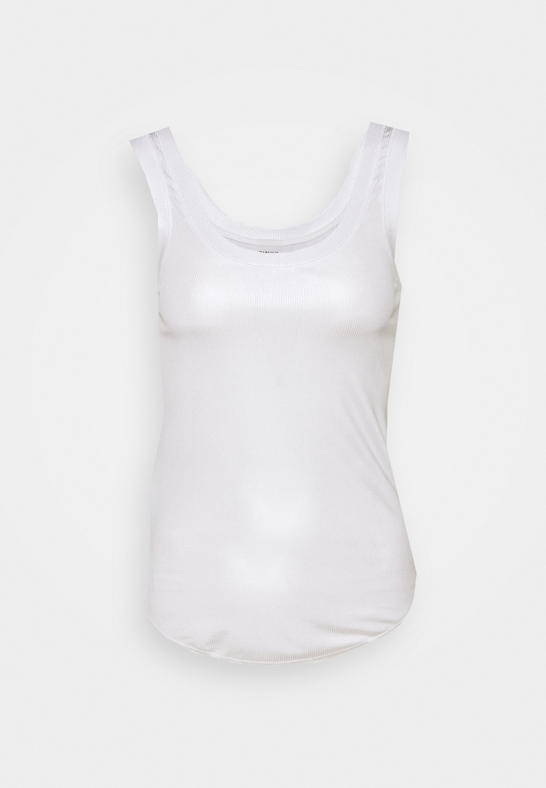 Pinko CIARDA CANOTTA COSTINA LAMINATA - Top - gold/dorato - Zalando.it