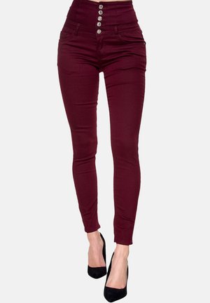 HIGHWAIST - Vaqueros pitillo - rot