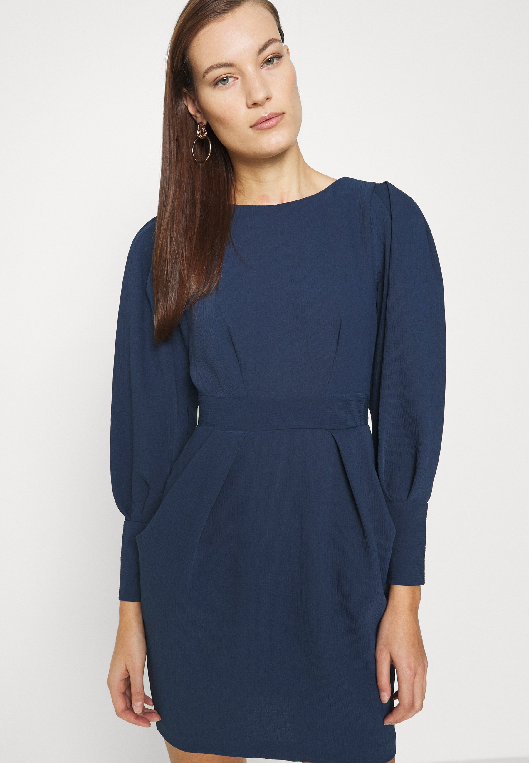 Closet LONG SLEEVE TULIP DRESS - Shift 
