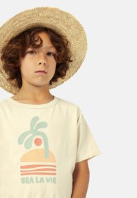 MIPOUNET SEA  - Camiseta estampada - crudo