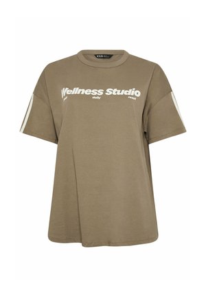 Yours Clothing, - T-shirt z nadrukiem