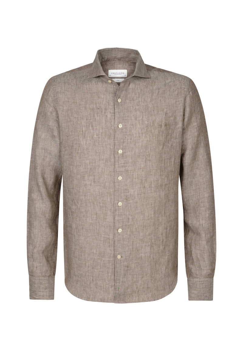 PROFUOMO Overhemd bruin