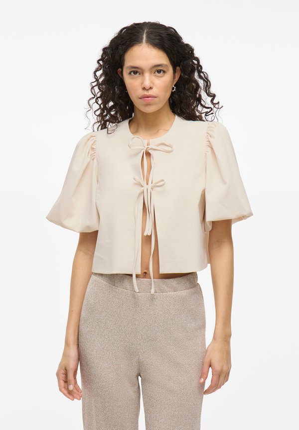 VORN GEBUNDENE - Bluse - birch