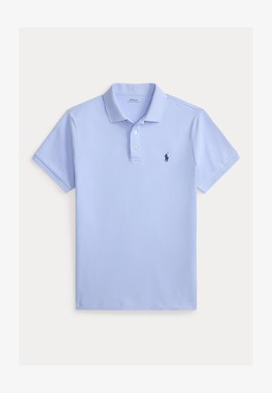 Polo Ralph Lauren, CUSTOM SLIM FIT STRETCH MESH POLO SHIRT - Pólóing - pebble blue