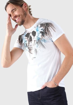 DEELUXE BEBACK - T-shirt print - blanc