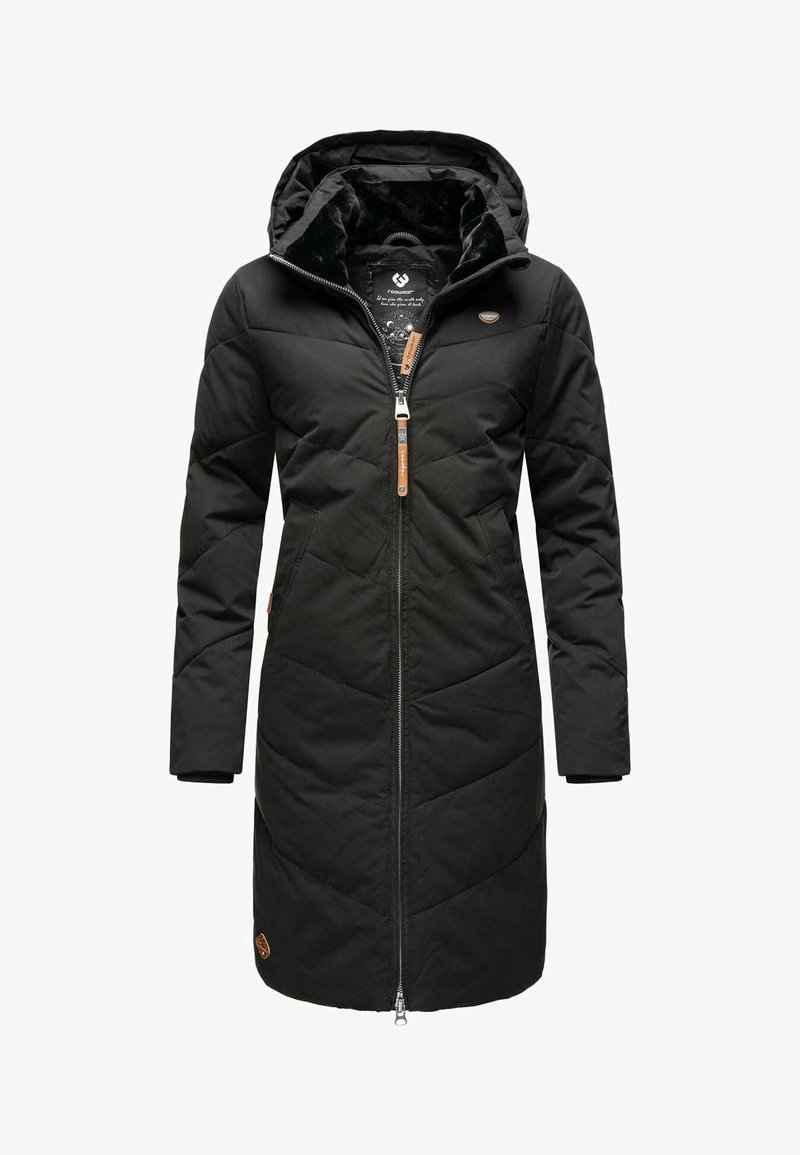 Ragwear REBELKA - Talvemantel - black