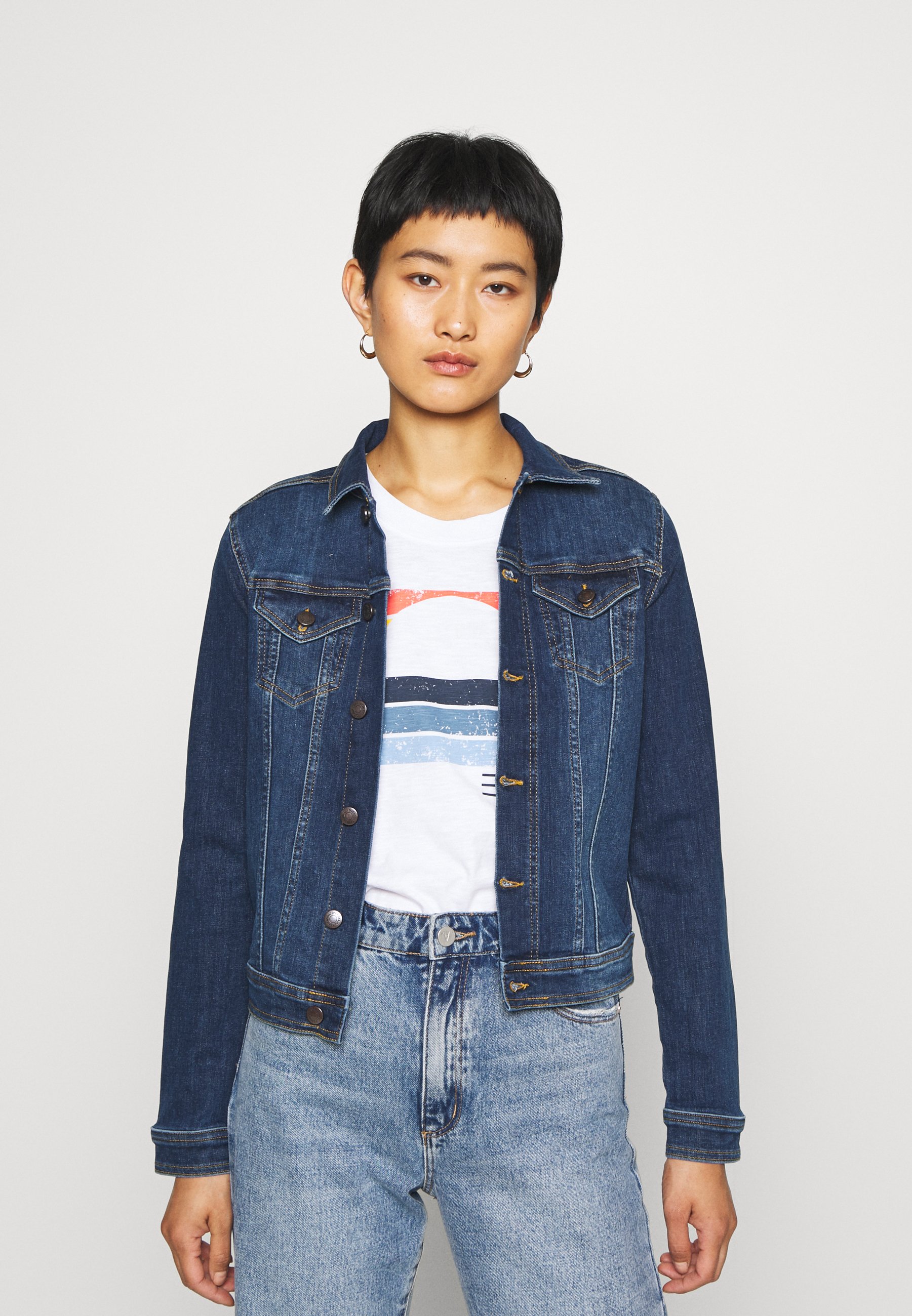 KIMBERLY Farkkutakki dark blue denim KIMBERLY Farkkutakki dark blue denim