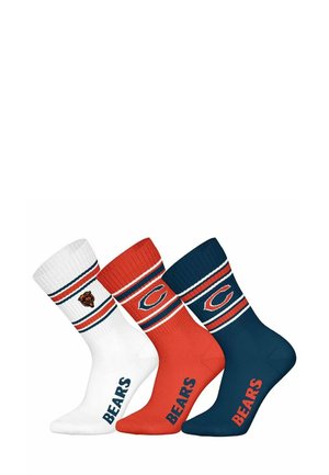 UNISEX 3ER PACK - TEAMS CREW  FOOTBALL LOGO - Socks - chicago bears