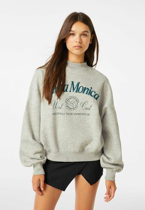 HIGH - Sweatshirt - mottled grey