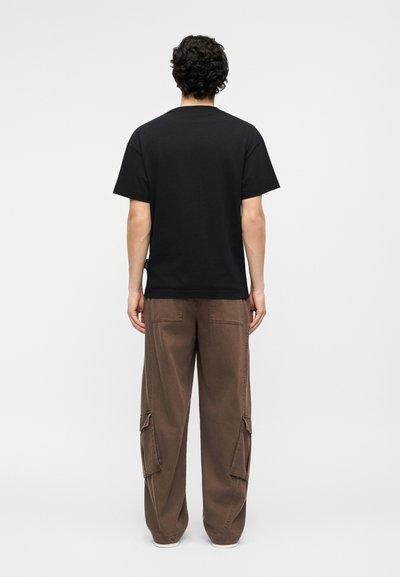 Palm Angels SPRAY BEAR REGULAR TEE - Μπλουζάκι με στάμπα - black/dark grey