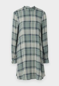 VMCAMILLO CHECK SHORT DRESS  - Dnevna haljina - laurel wreath green