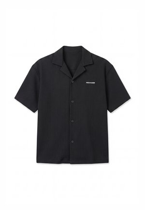 Pegador, TROY PLISSEE SUMMER SHIRT - Chemise - black