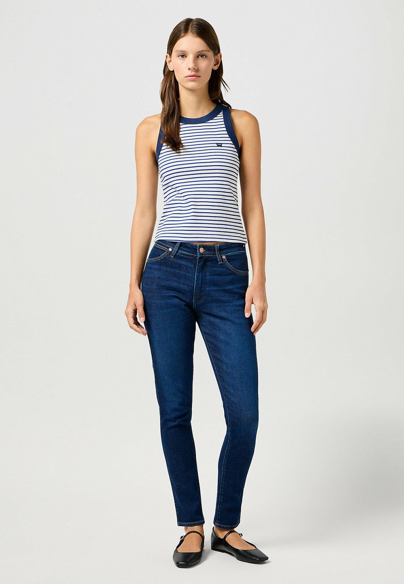 Wrangler Slim fit jeans lichtblauw denim Wrangler Slim fit jeans lichtblauw denim