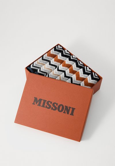 Missoni BERNARD FACE TOWEL 30X30 6 PACK - Asciugamano - black/multicolor