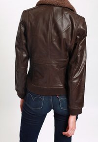 Lee Cooper Skinnjacka - brown