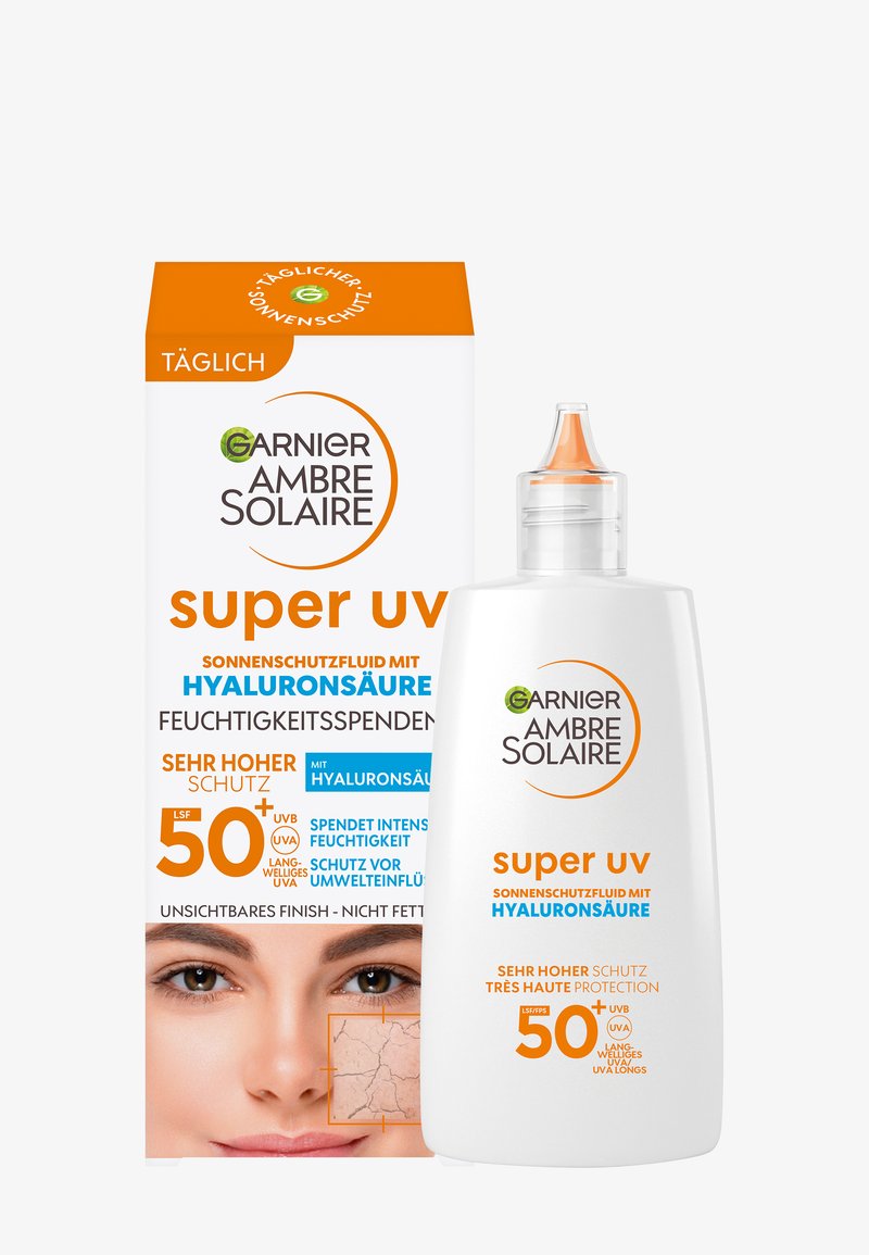 Garnier - SUNSCREEN FLUID WITH SPF 50+ - Zonnebrandcrème, Vergroten