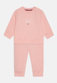 Tommy Hilfiger ESSENTIAL 2 PIECE UNISEX SET - Tracksuit - soft rose