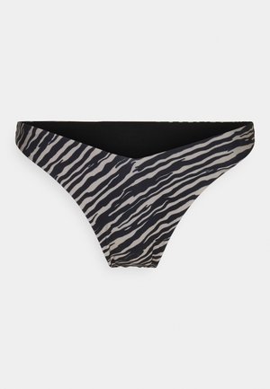 Hunkemöller ZEBRA HIGH LEG - Bikini alsók - brown