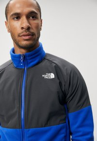 The North Face M GLACIER HEAVYWEIGHT FULL ZIP - Flisinė striukė - blue/asphalt grey