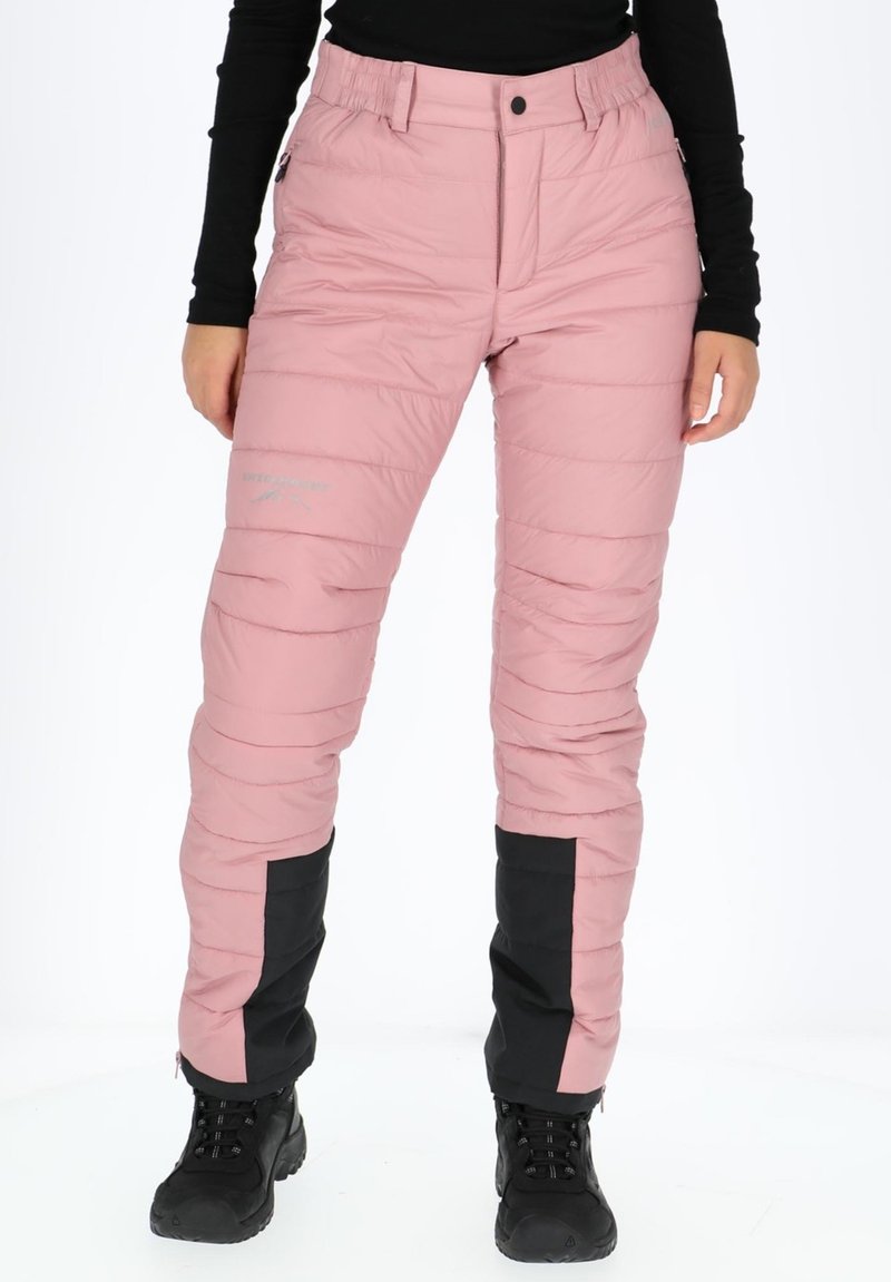 Swedemount ÖSTERSUND WARM PANT W Trousers dusty rose charcoal/pink