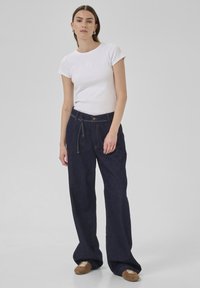 My Essential Wardrobe CLEO WIDE - Relaxed fit jeans - dark blue un wash