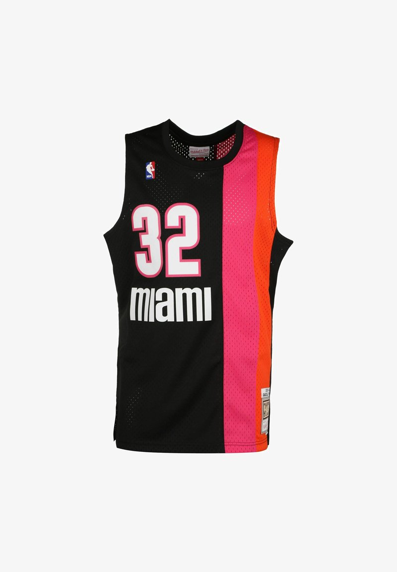 Mitchell & Ness NBA MIAMI HEAT SWINGMAN 2.0 SHAQUILLE - Equipación de selecciones - black