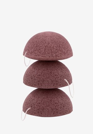 KONJAC SPONGE SET RED CLAY - Skincare tool - -