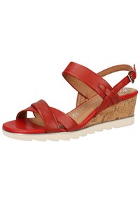 Marco Tozzi Wedge sandals - chili