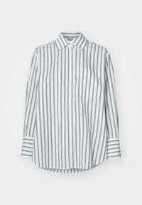 BIG STRIPES BIG CUFF BIG COLLAR - Button-down blouse - green
