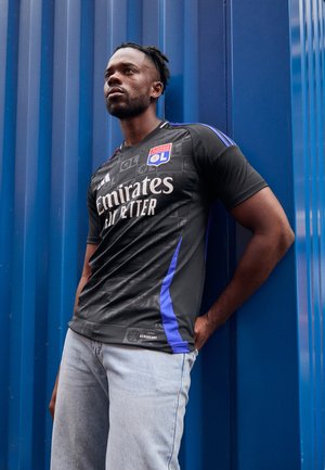 adidas Performance OLYMPIQUE LYON AWAY JERSEY - Article de supporter d'équipe de club - black