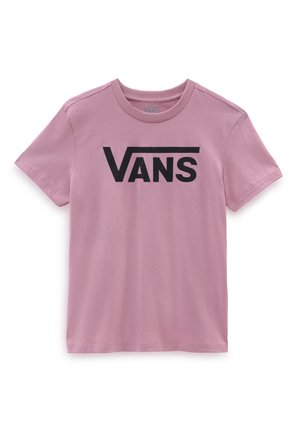 Triko s potiskem - mottled purple