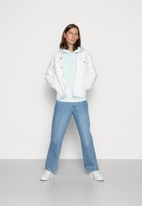 Weekday STANDARD HOODIE - Sweatshirt com capuz - light blue