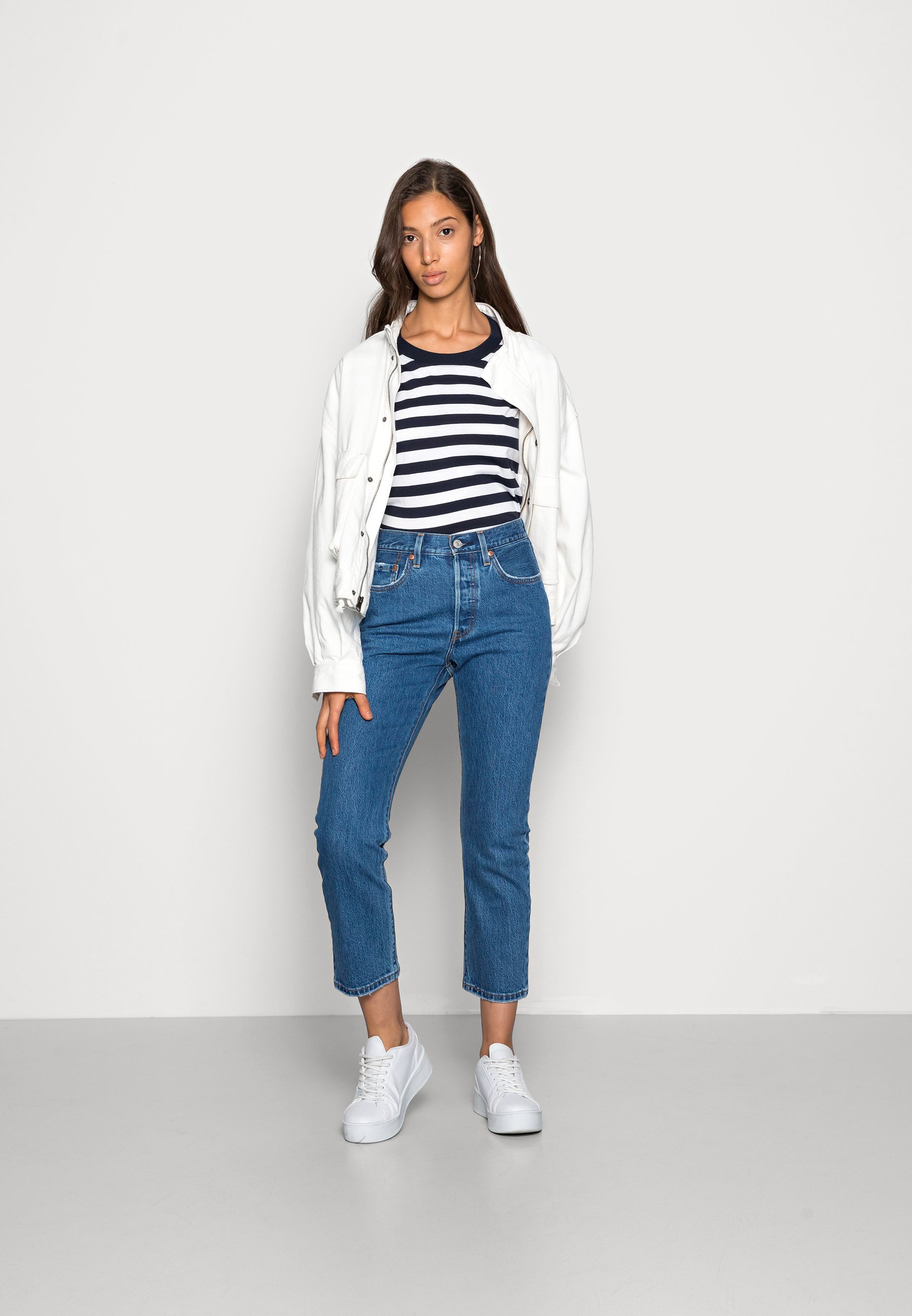 Levi's® 501® CROP - Straight leg jeans 