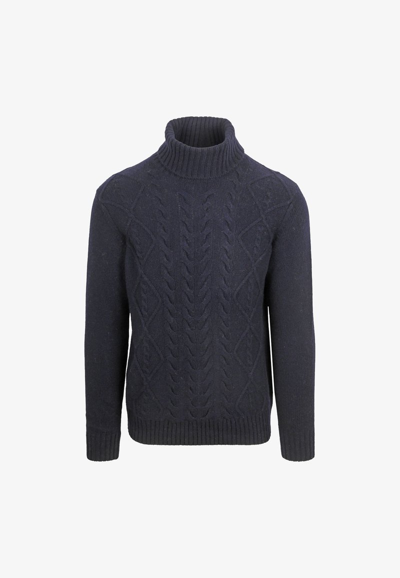 Suitable TURTLENECK CABLE - Trui - navy