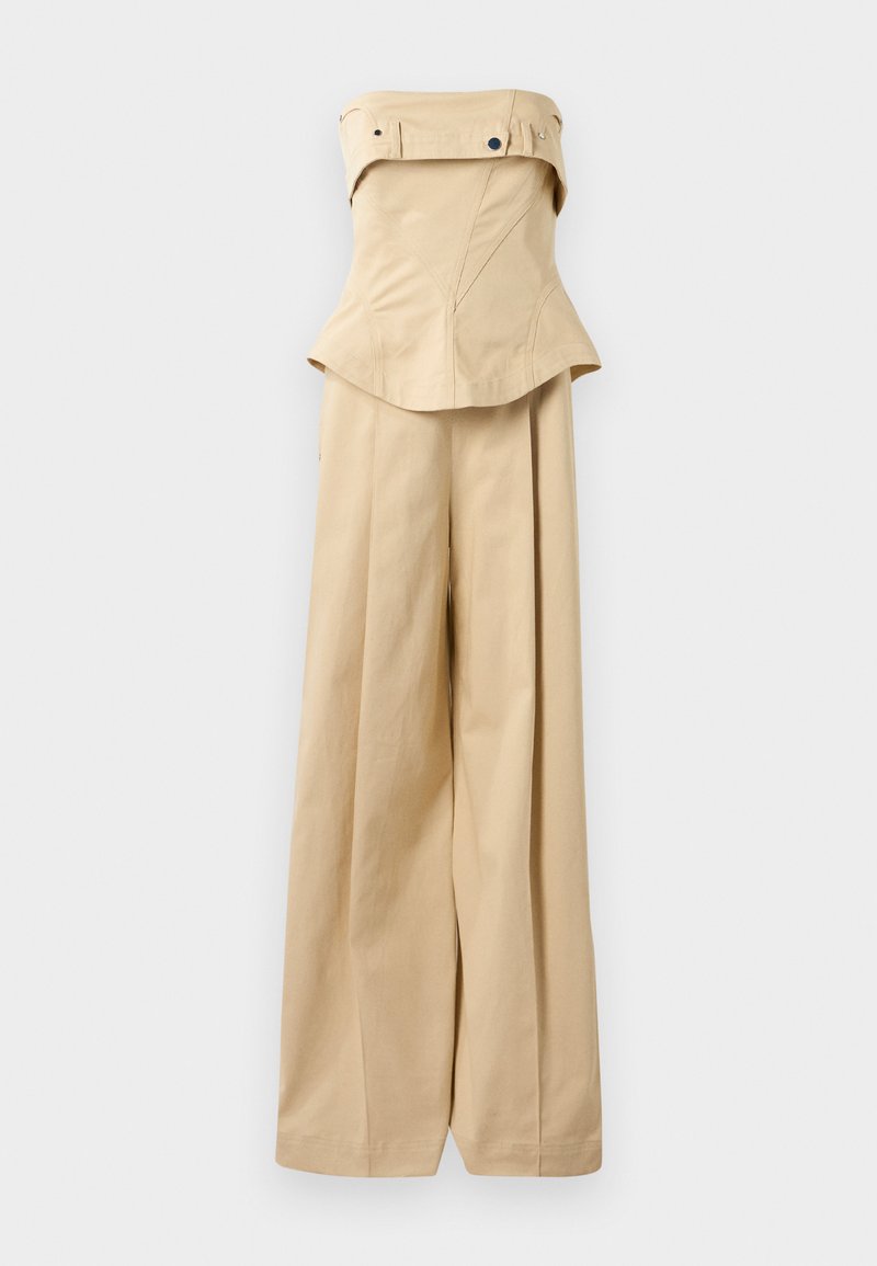 Et Ochs Jumpsuit beige mêleerd