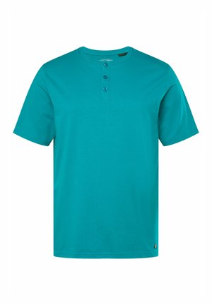 JP1880, HENLEY - T-Shirt basic - turquoise