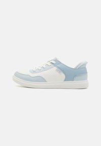 Unselected, light blue/multi-coloured