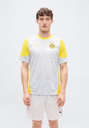 BVB TRAINING - Klubruházat - silver mist/faster yellow