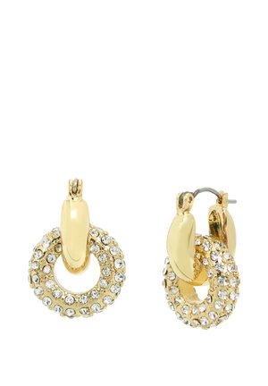 MINI DOUBLE HOOP - Earrings - open white