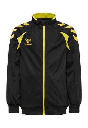 CORE 2 0 TRACK ZIP - Træningsjakke - black blazing yellow
