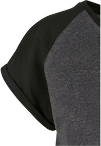 Urban Classics RAGLAN TEE - Jerseykjole - charcoal black