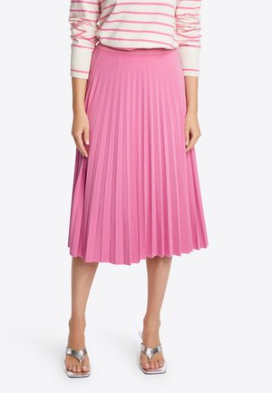 AUS RECYCELTEN - A-line skirt - pink power